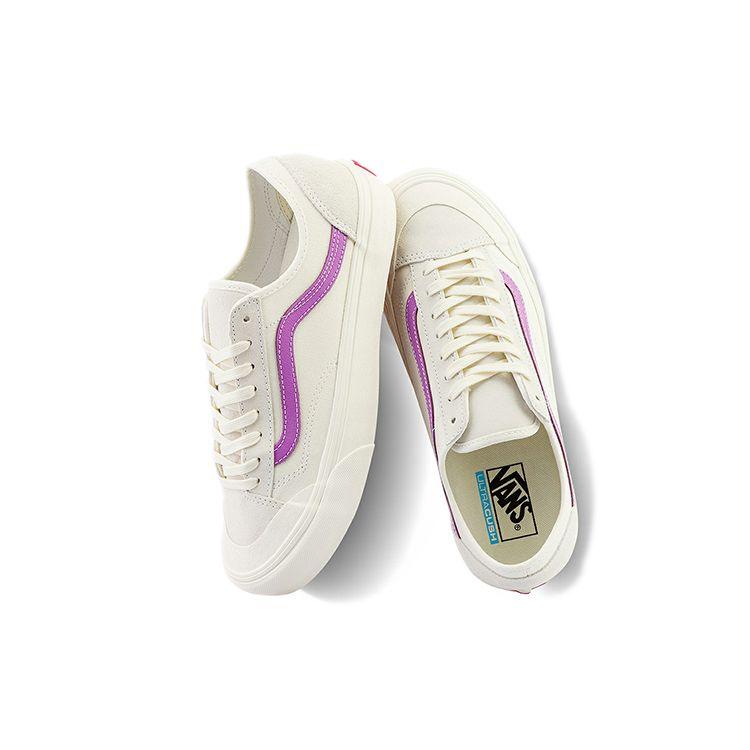 Vans Style 36 Decon SF Simple Casual Low-Top Skate Shoes Unisex Sneaker White Purple VN0A5HFF2Z2