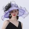 Easy To Match Personalized Fashion Sun Hat, Travel Wavy Edge Big Eaves Hat, Early Summer Travel Hat