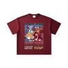260 GSM Double Yarn 32 Count 100% Cotton Evangelion V2 Asuka Rei Print Unisex Heavy Cotton T Shirt