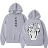 Anime Jujutsu Kaisen Sukuna Print Hoodies Harajuku Vintage Manga Men's Pullover Oversized  Casual Cosplay Hoody Sweatshirt