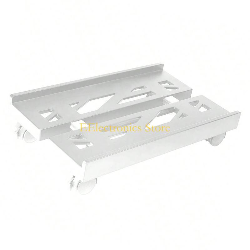 B03C Rolling PC Case Holder Computer Tower Stand Stable Construction Under Desk Holder for Office and Home Use
