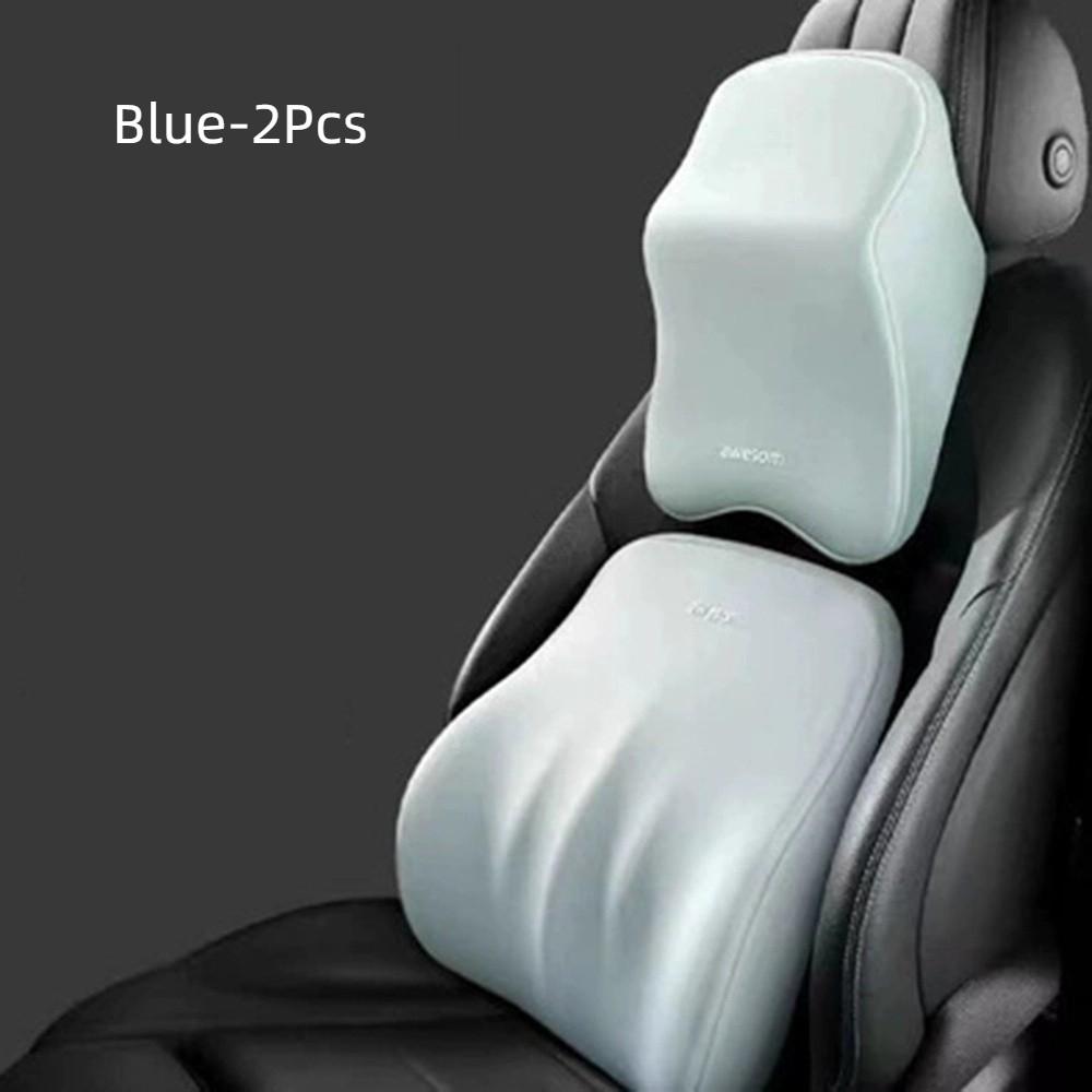 Anti-fatigue Car Neck Pillow Soft Neck Rest Cushion Breathable Car Headrest  Car Interior Ornaments