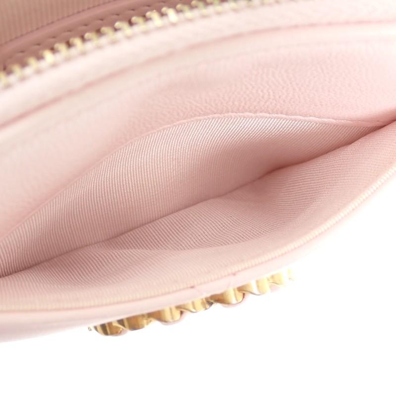 Chanel AP2086 Coin Case Pink Lambskin Women