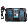 Dual Battery Charger 4A for 14.4V 18V BL1860 BL1840 BL1850 BL1845 DC18RA BL1415 BL1430 BL1830 DC18RC DC18RD