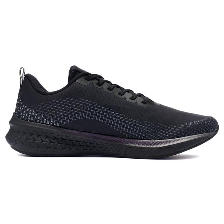 Li Ning Red Hare 5 Pro Reflective Cushioning Slip Resistant Low top Running Shoes Men's Black ARMR015-4