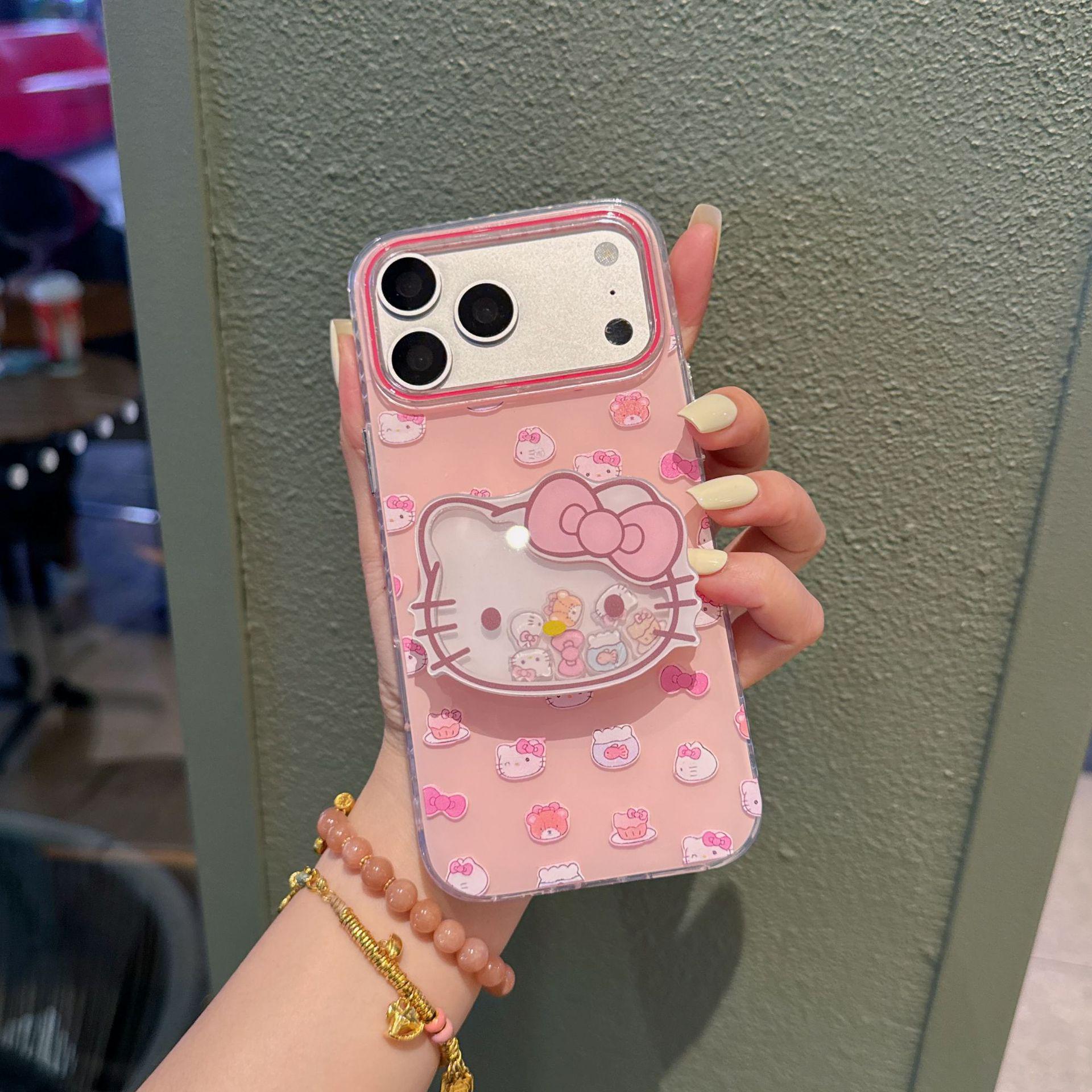 

KT Cat IMD Jelly iPhone 17 Pro Max Case with Stand - Compatible with Apple iPhone 16/15/11/16 Pro iPhone 17 Pro Max