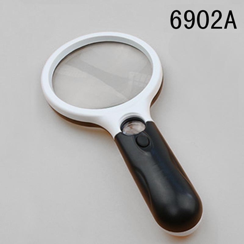 LED Handheld High Magnification HD Reading Magnifier for Seniors 6902