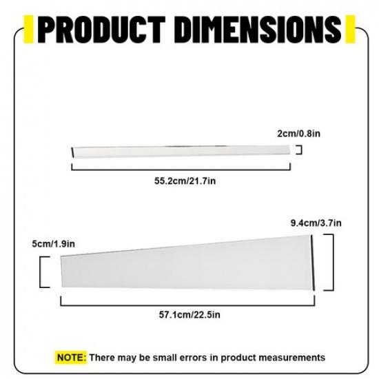 6PCS Chrome Pillar Posts Window For 1997-2017 Lincoln Navigator Ford Expedition