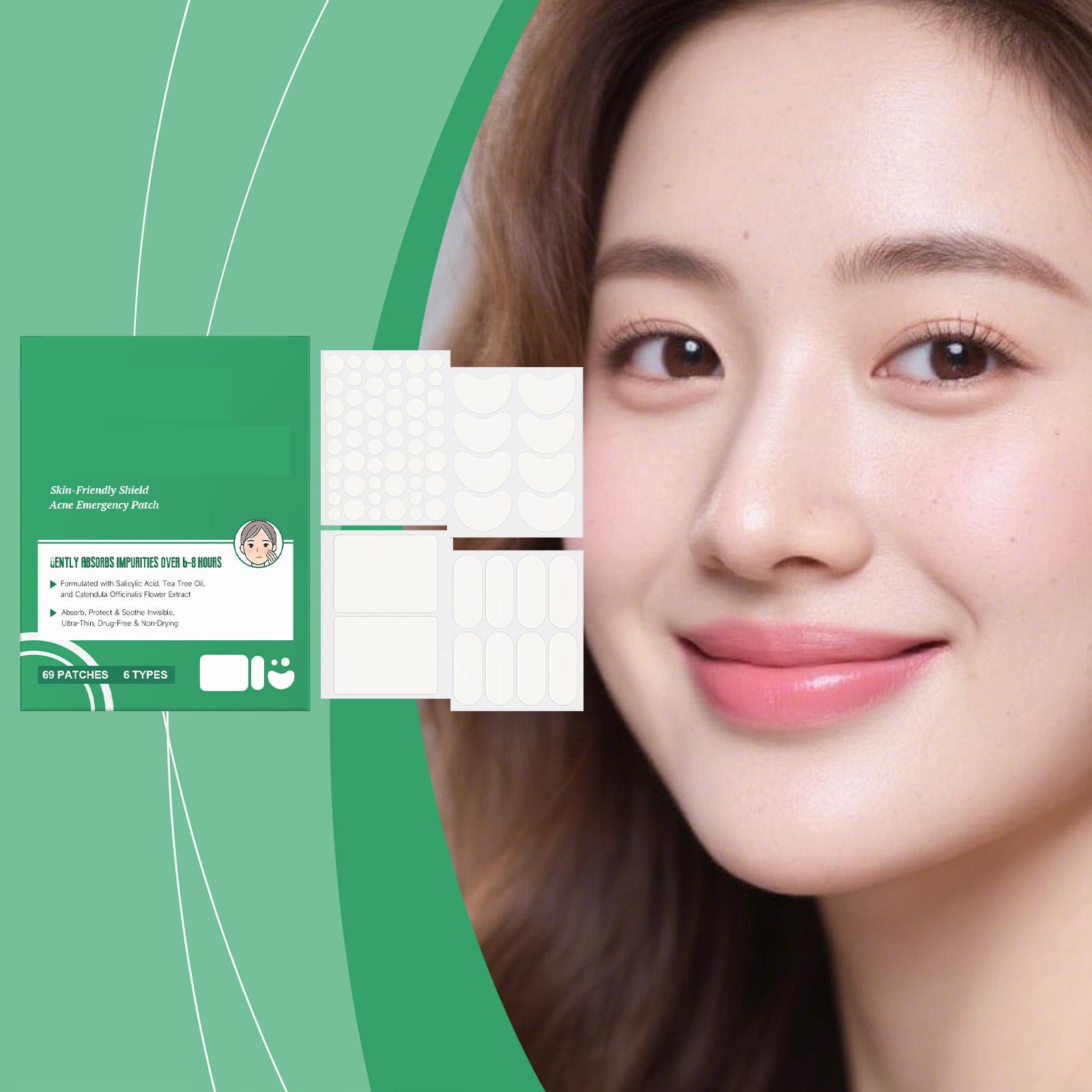 

Local Skin Care Patch - Gentle And Snug Fit, Covers Lightly And Invisibly, Suitable For Various Skin Types, Not Sticky At All. One Size
