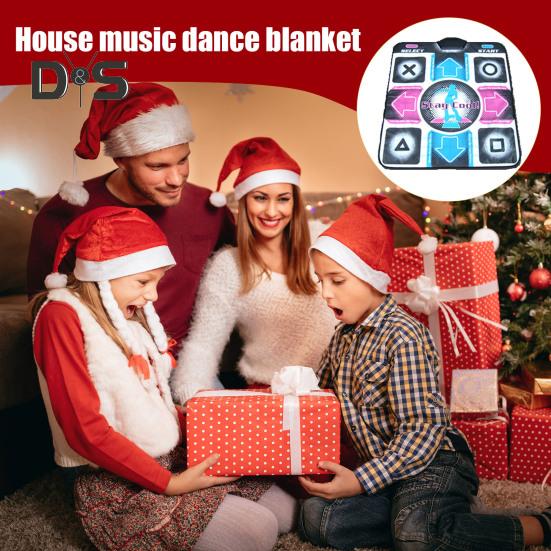 Kids Adults Dance Mat 3 Game Modes USB Dancing Pad Waterproof Non-Slip PVC Electronic Music Dance Step Mat Toddlers Boys Girls Christmas Birthday
