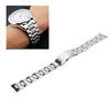 Metal Watchband Quick Release Deployment Clasp Double Button Stainless Steel Watch Strap for Men Women