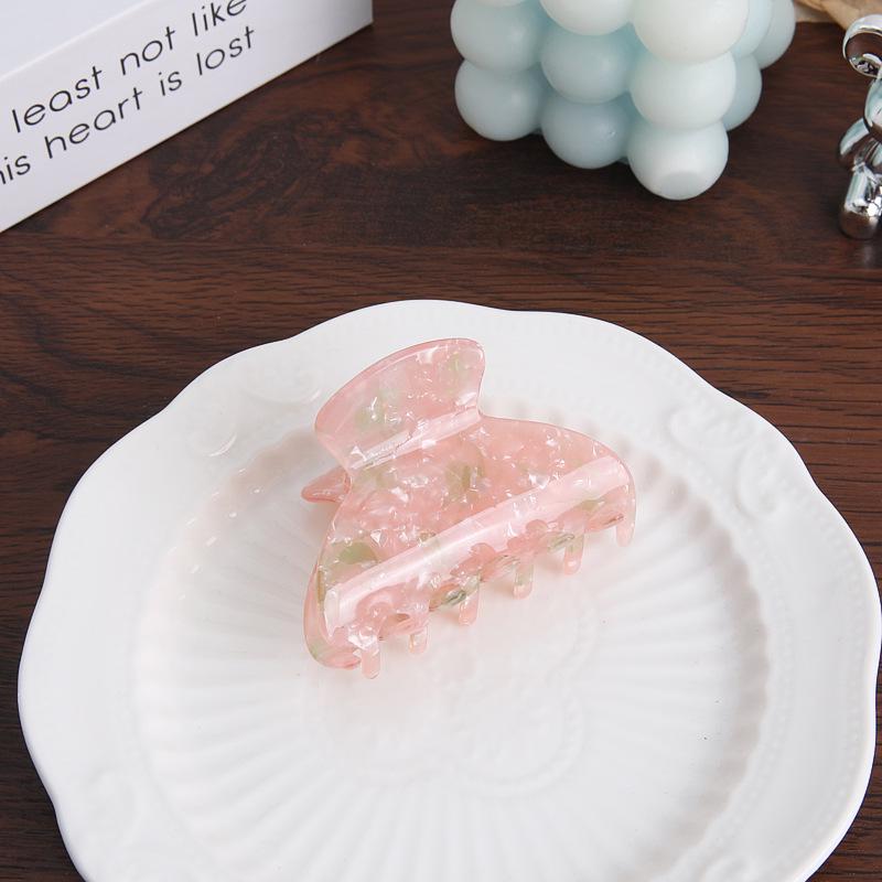 Hochwertige Französische Imitat-Acetat Kleine Monster Haarspange - Elegante Kleine Hai-Haarnadel für Damen-Hochsteckfrisur