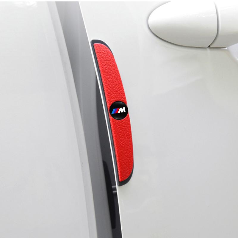 CDKO4 4Pcs Rubber Anti-collision Strip Car Door Scratch Protector Stickers For BMW X1 X2 X3 X5 X4 X6 X7 G30 G20 G32 G11 G12 F40 F30