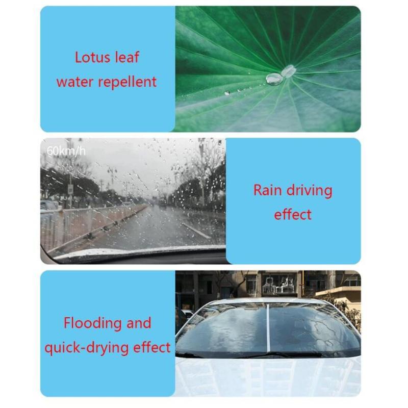 Car Glass Anti-Fog Agent Rainproof Cleaner  Car Window  Rain Remover Rain Mark Oil Film Remover