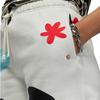 Jordan Floral Print Drawstring Mid Rise Straight Leg Shorts Women shorts White DQ4610-133