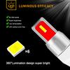 2PCS T15 White 3000K/Yellow 6000K Bulbs LED Reverse Light Backup Lamp W16W  2000LM 12V 921 912 Driving Lamp Car Accessories