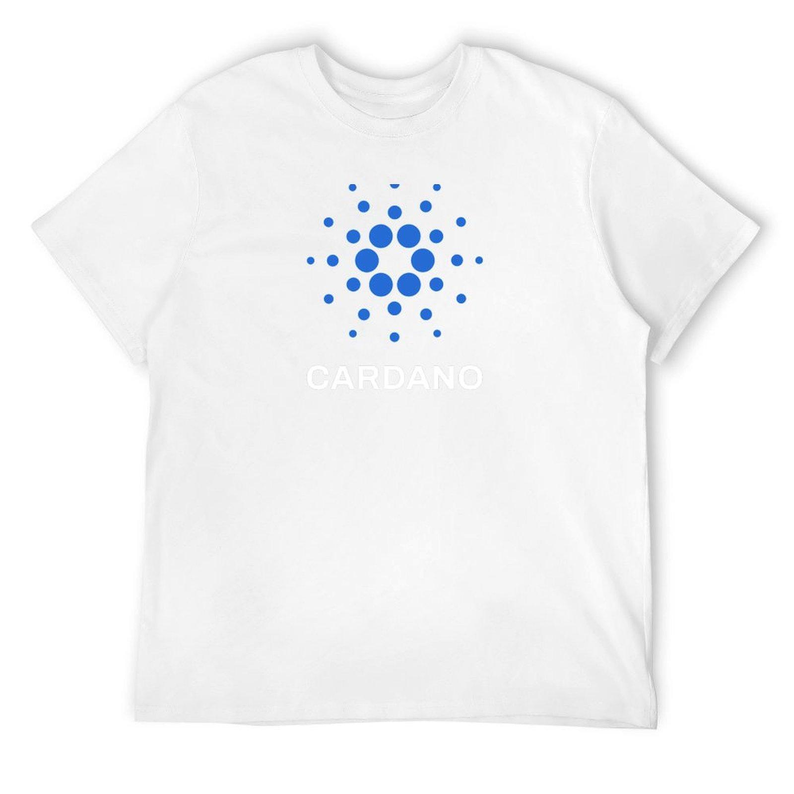 Cardano cryptocurrency - Cardano ADA T-Shirt cotton graphic tees quick drying boys whites Short sleeve tee men graphic t shirts S