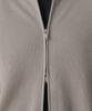 MUSINSA STANDARD Cotton High-Neck Knit Zip-Up [Light Warm Gray]