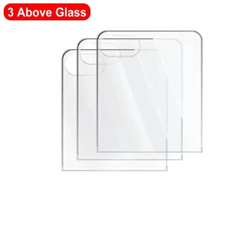 For Samsung Galaxy Z Flip 7 Front Screen Protector Thin Tempered Glass Hard Anti-Scratch Protective Cover for Galaxy Z Flip 7