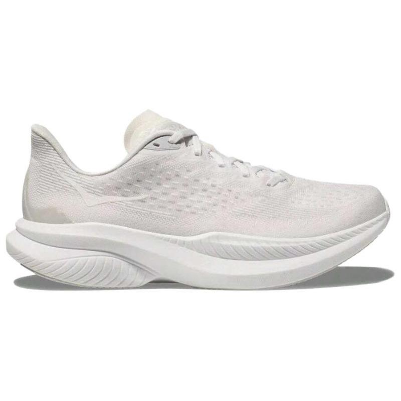 HOKA One One Mach 6 Women's Low-top Running Shoes White 1164033-WWH