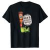 WEIRD FISH BEER CONTROLlo QUALITÀ T-shirt Harajuku Grafica Divertente Outdoor Cotone Alta Qualità Manica Corta