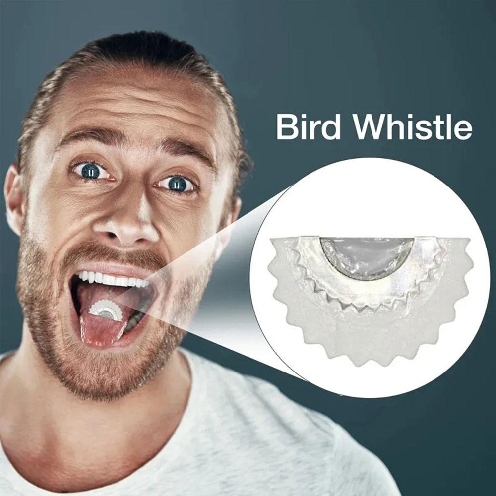 5PCS Magic Fun Bird Caller Toys Tongue Whistle High Quality Bird Whistle  Boys Girls
