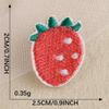 Duoku Cartoon Rabbit & Strawberry Self-Adhesive Embroidery Cloth Patch for DIY Clothing Accessories