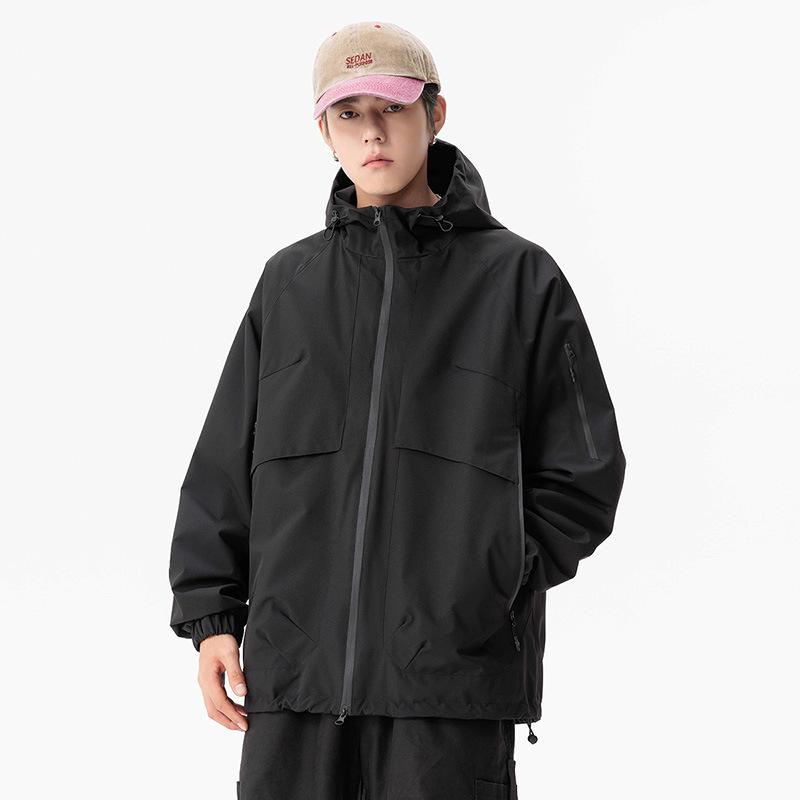 Charge Soft Shell Jacket Men's Spring and Autumn Outdoor Mountaineering Jacket Men's Tooling Jacket