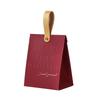 10pcs Kraft Paper Party Favor Bag Leather Handle Wedding Candy Bag Wedding Gift Box  Party Supplies
