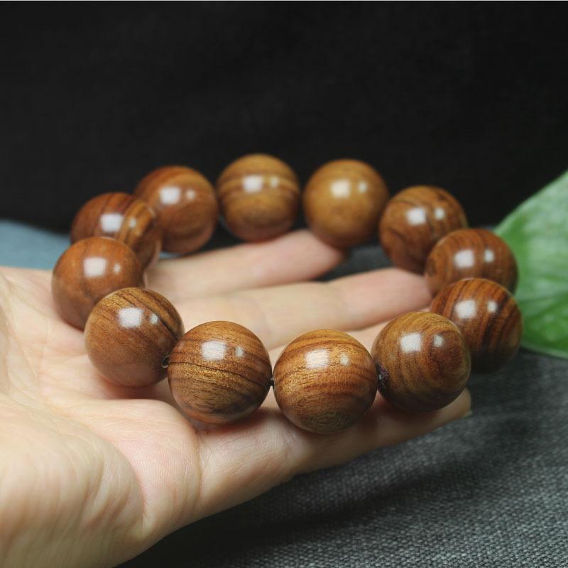 Men's Rosewood Wooden Prayer Bead Bracelet Literary Fashion Jewelry Gift