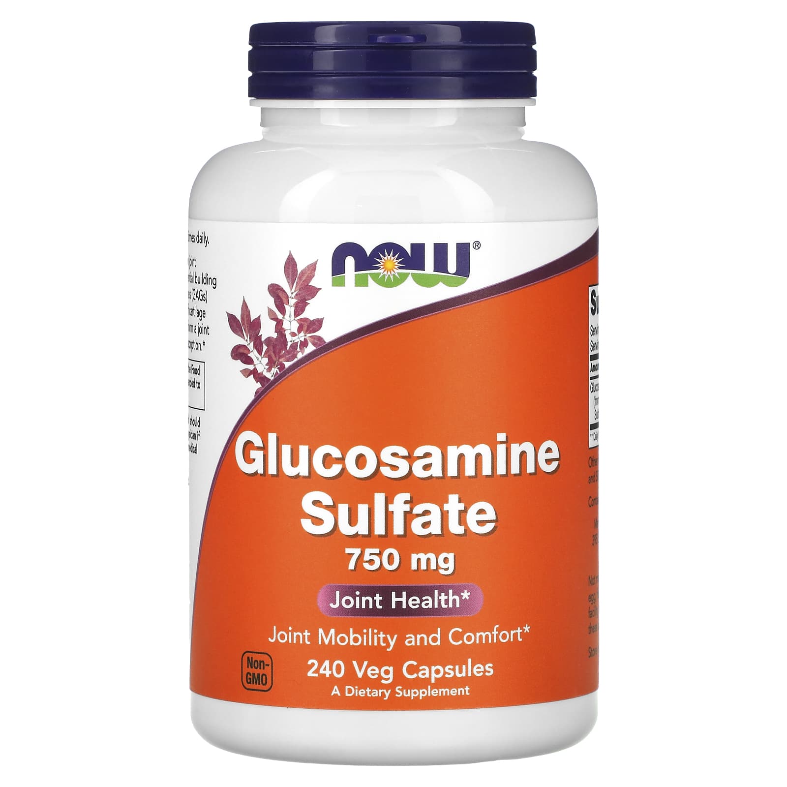 

Glucosamine Sulfate, 750Mg, 240 Veggie Caps