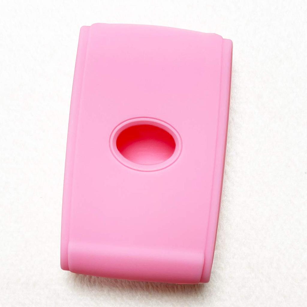 IKT Silicone Cover for Daihatsu Car Smart Key 2 Buttons Light Pink/Tanto Custom/Tanto Exe/Move/Move