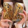 Fantasy Golden Beast For Samsung A 31 32 A33 A34 35 14 A15 13 16 25 26 50 52 53 54 55 56 70 71 72 73 Golden Glass Phone Case