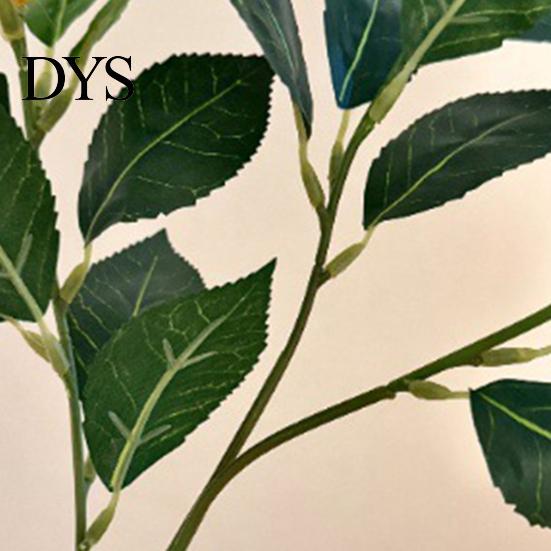 Lemon Branch Centerpiece Artificial Lemons Tree Branches Faux Greenery Stems with Lifelike Fruits Realistic Zero Care Fruit Fake Plants for