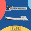 3D Premium Supercharged for car Hood Fender trunk Rear Bonnet Nameplate Decal Emblem Badge Sticker