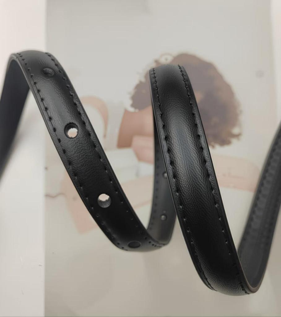 Cintura da Donna Sottile in Pelle - Alla Moda e Decorativa per Jeans e Completi