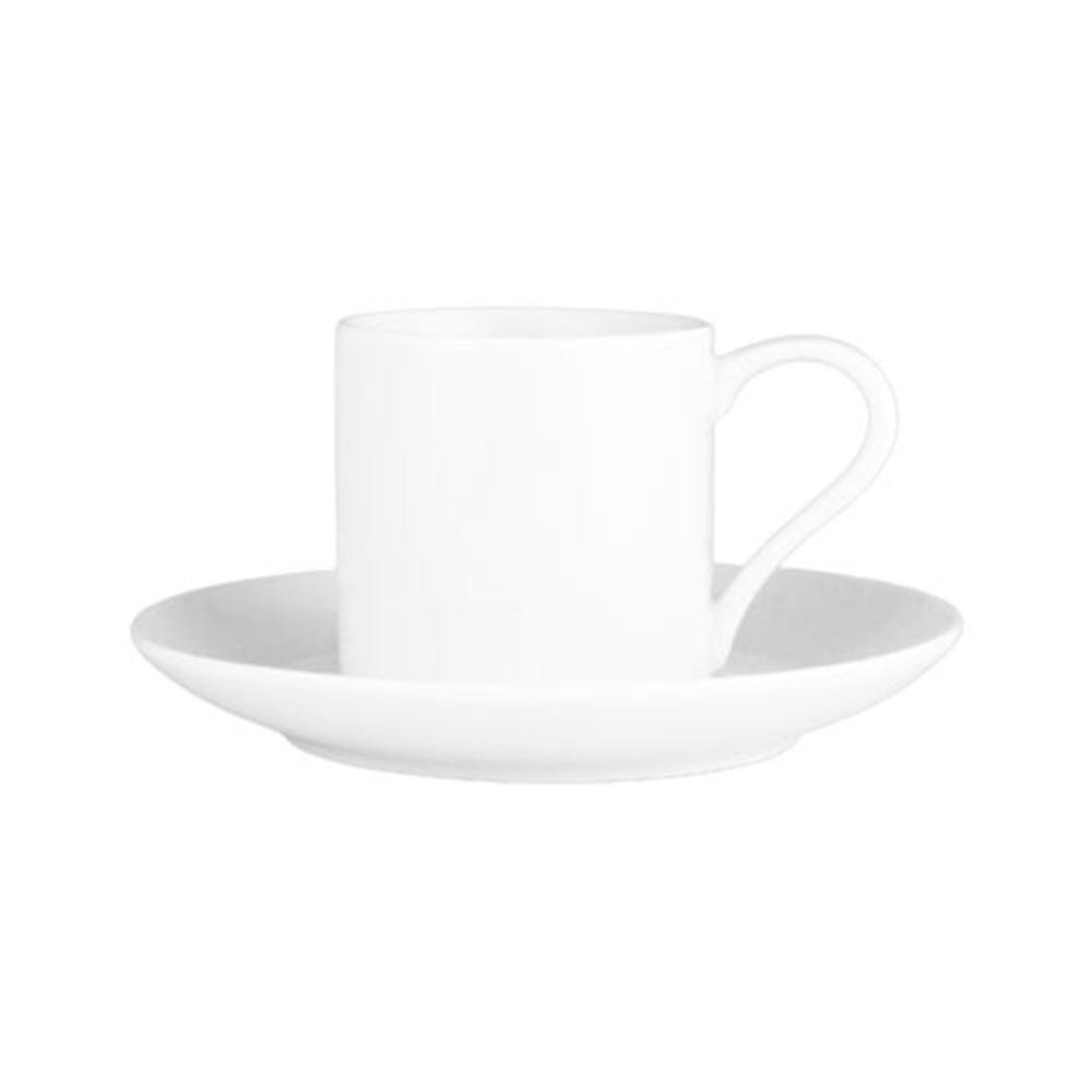 Wilkie New Bone Porzellan Demi-Tasse mit Untertasse 100ml (Gerade)
