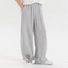 Pantaloni Larghi Estivi in Cotone e Lino per Ragazzo 2026: Leggero, Colore Unico, Stile Casual per Bambini di Mezza Età e Grandi