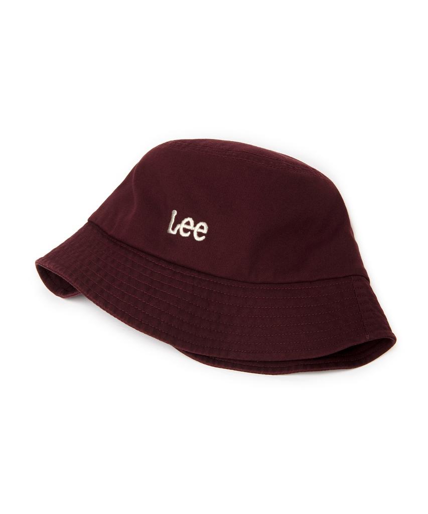 LEE Twitch Logo Bucket Hat Burgundy