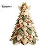 Creative Christmas Gifts for Crafters DIY Quilted Tree Kit, 3D Fabric Patchwork Craft Set Holiday Decorations Beginners, Handmade Tabletop Decor with