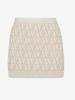 Silk-Cashmere Blend Jacquard Knit Top & Pencil Skirt Set for Women
