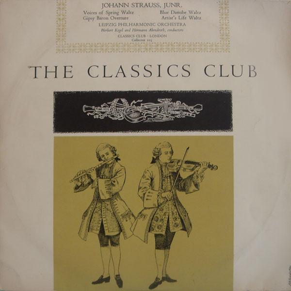 

10inch Record JOHANN STRAUSS JR. RUNDFUNKSINFO Voices Of Spring Waltz Blue Danub 103 The Classics Cl 1956 UK Classical Used