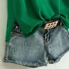 Cotton and Linen Camisole Women's Summer I-shaped Sleeveless Knitted Bottoming Shirt Short Outer Wear Loose Solid