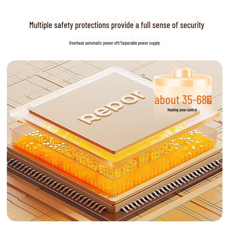 REBOR Capybara Mugwort Salt Electric Heating Waist Belt