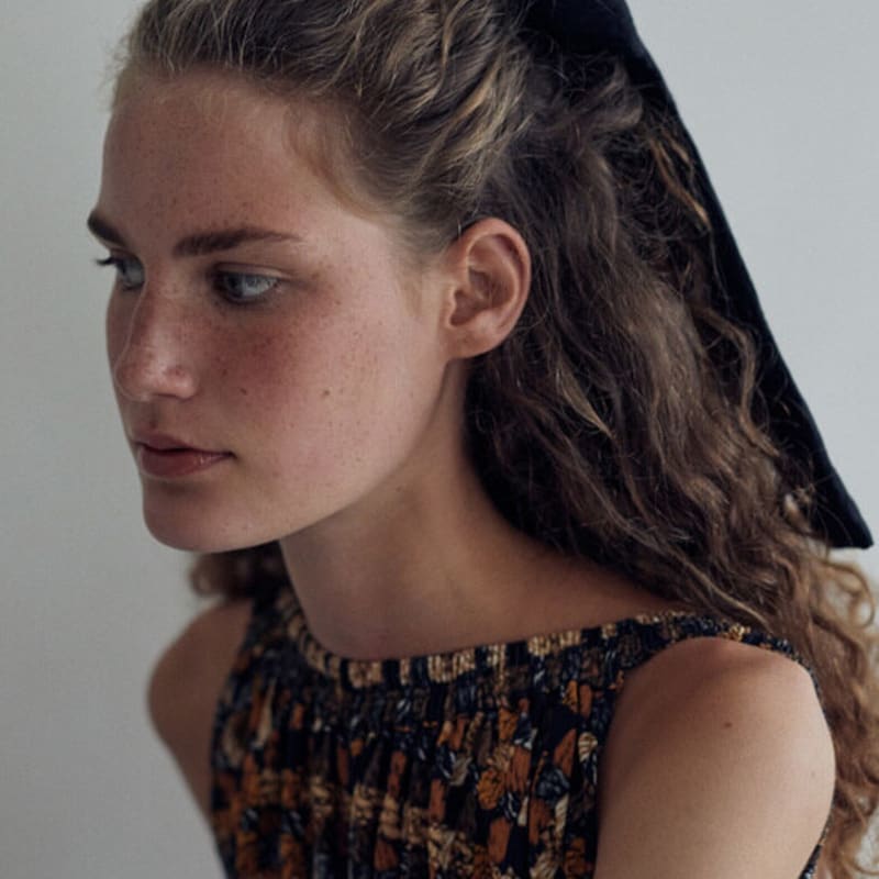 Elizabeth Moments Long Jacquard Ribbon Hair Pin