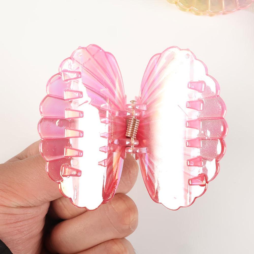 Elegant Shell Hair Claw Vintage Seaside Beach Crab Clip Exquisite Shell Hair Clip Summer