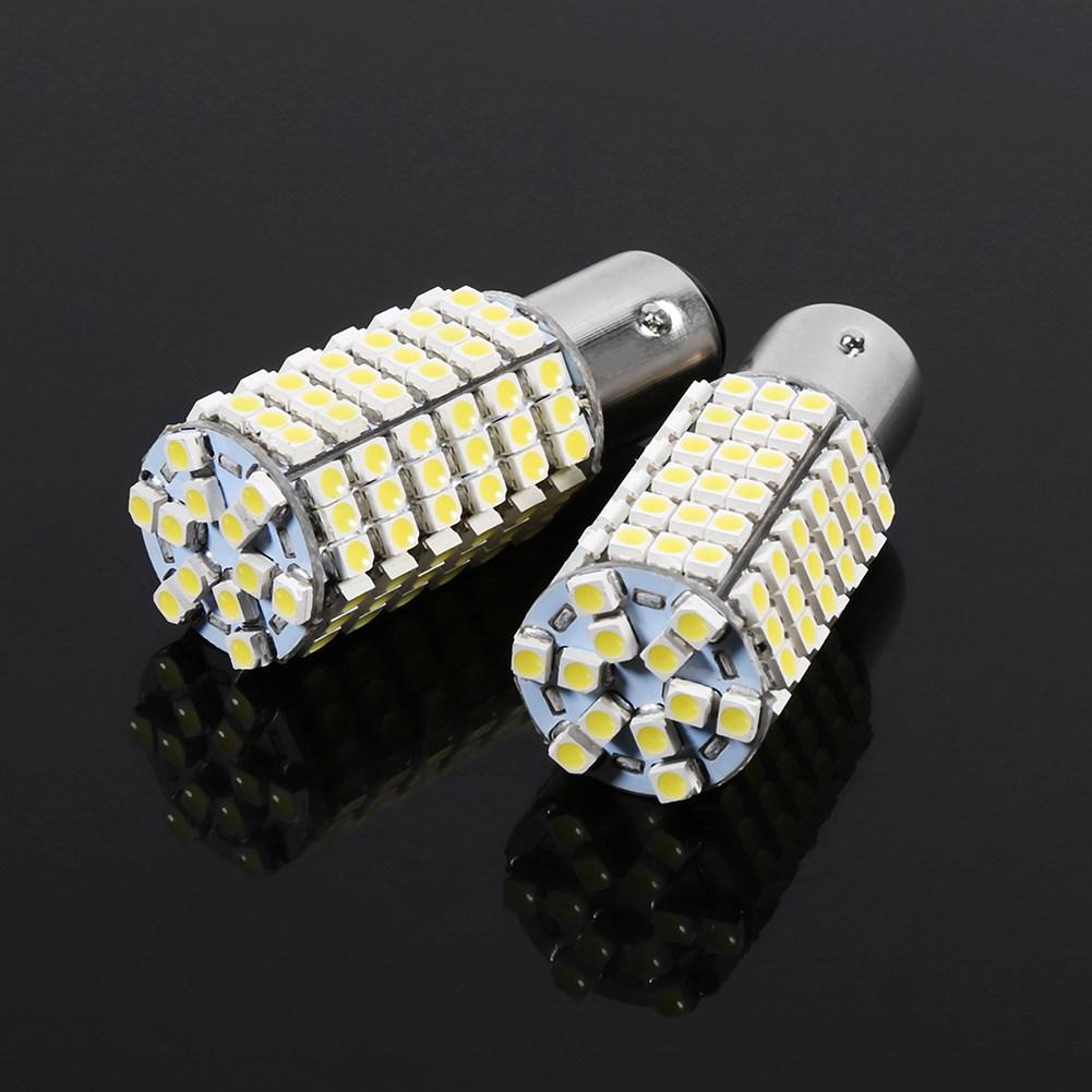 2X 1157 BAY15D 120 SMD Back Up Brake Turn Signal/Tail Light 1157 LED Lights