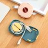 Mobile Phone Data Cable Storage Box, Mini Portable Charging Cable Organization Box, Headphone Cable Box, Rotating Wire Winder