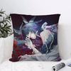 Cushion Cover Anti-dustmite Pillowcase Invisible Zipper Silky Short Plush Sofa Cushion Cover B-Bazaar Magazine