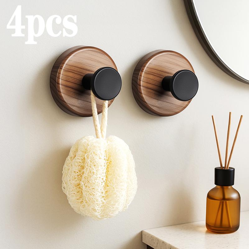 Suction Cup Hook Strong Vacuum Bathroom Suction Cup Hooks Waterproof Towel Holder Pp Durable Wall Hanger For Hanging Robe